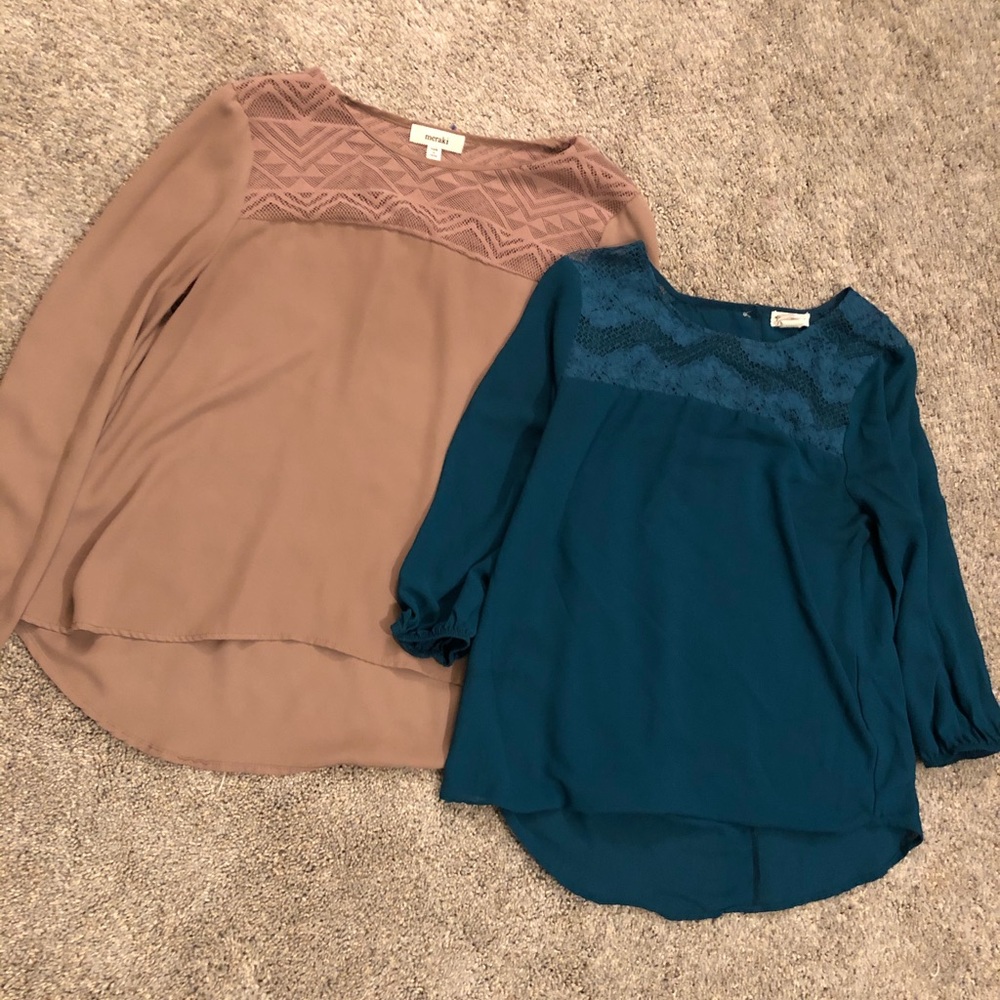BUNDLE 2 flowy long sleeves